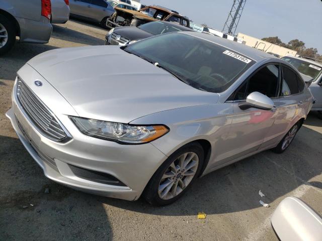 FORD FUSION SE 2017 with VIN 3FA6P0LU7HR233492 - Photo from auction