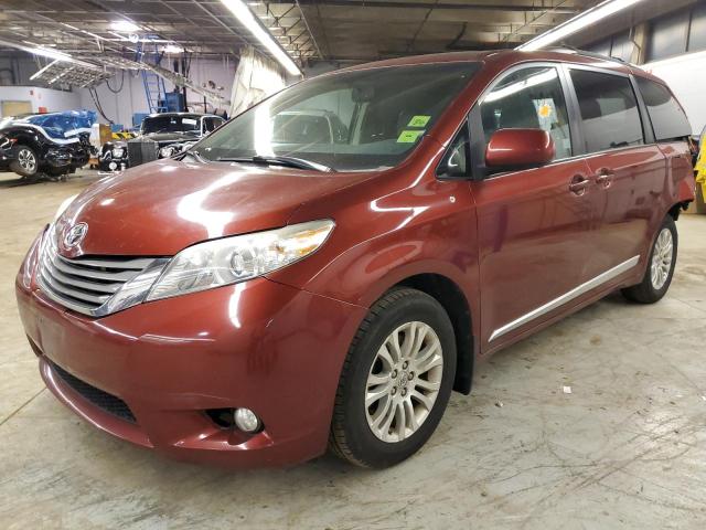 TOYOTA SIENNA XLE 2011 with VIN 5TDYK3DC7BS152022 - Photo from auction