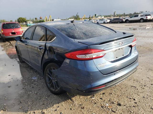 Photo 2 from auction – 2018 FORD FUSION SE with VIN 3FA6P0HD4JR195802
