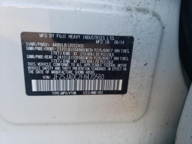 Photo 14 from auction – 2015 SUBARU FORESTER 2 with VIN JF2SJADC2FH470560
