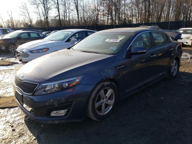 KIA OPTIMA LX 2015 with VIN KNAGM4A70F5571731 - Photo from auction