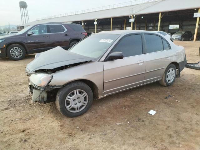 HONDA CIVIC LX 2002 with VIN 1HGES16542L079572 - Photo from auction