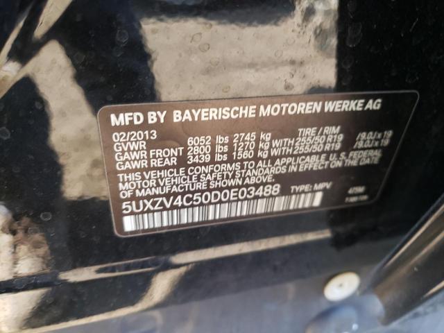 Photo 14 from auction – 2013 BMW X5 XDRIVE3 with VIN 5UXZV4C50D0E03488