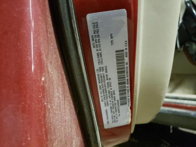 Photo 14 from auction – 2005 SUBARU LEGACY OUT with VIN 4S4BP67C254332265