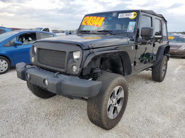 JEEP WRANGLER U 2014 with VIN 1C4BJWDG8EL103883 - Photo from auction