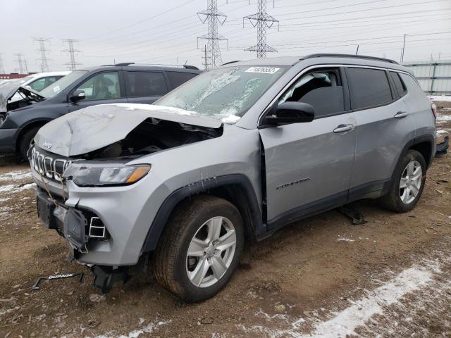 JEEP COMPASS LA 2022 with VIN 3C4NJCBB5NT139537 - Photo from auction