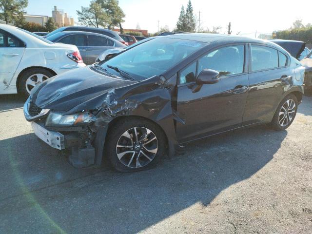 HONDA CIVIC EX 2013 with VIN 19XFB2F84DE202477 - Photo from auction