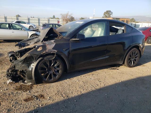 TESLA MODEL Y 2022 with VIN 7SAYGDEE4NF347532 - Photo from auction