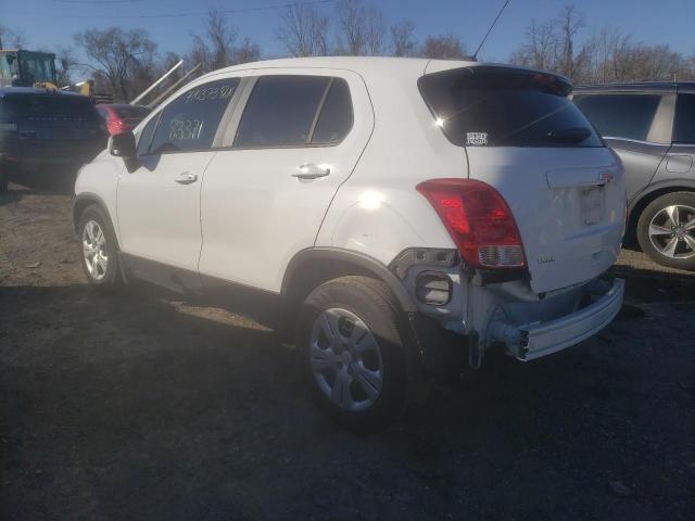 Photo 2 from auction – 2017 CHEVROLET TRAX LS with VIN 3GNCJKSB2HL265254