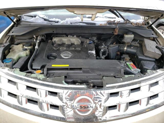 Photo 12 from auction – 2005 NISSAN MURANO SL with VIN JN8AZ08T65W329447