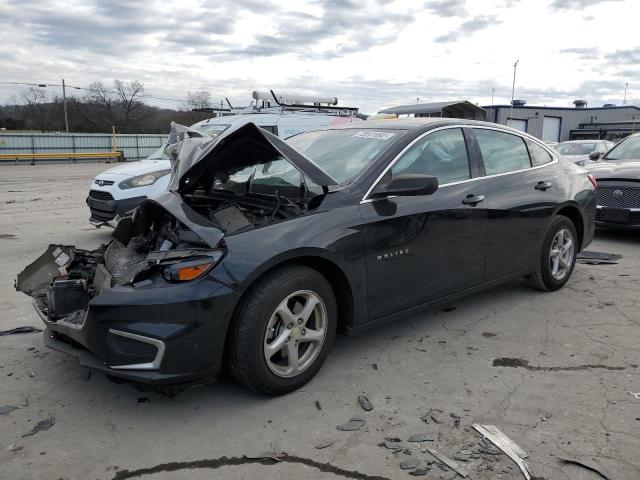 CHEVROLET MALIBU LS 2018 with VIN 1G1ZB5ST2JF186833 - Photo from auction