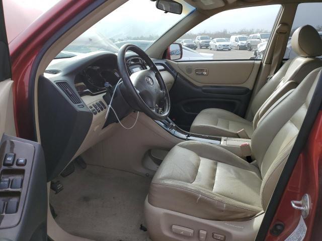 Photo 7 from auction – 2003 TOYOTA HIGHLANDER with VIN JTEHF21A630105033