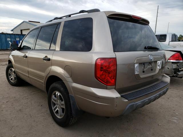 Фото 2 с аукциона – 2003 HONDA PILOT EXL с VIN 2HKYF18583H613658