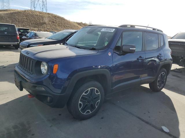 Photo 1 from auction – 2017 JEEP RENEGADE T with VIN ZACCJBCB5HPG64660
