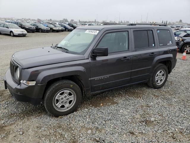 Photo 1 from auction – 2015 JEEP PATRIOT SP with VIN 1C4NJPBA1FD413872