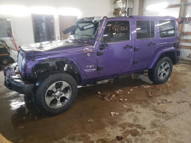 JEEP WRANGLER U 2018 with VIN 1C4BJWEG6JL820145 - Photo from auction
