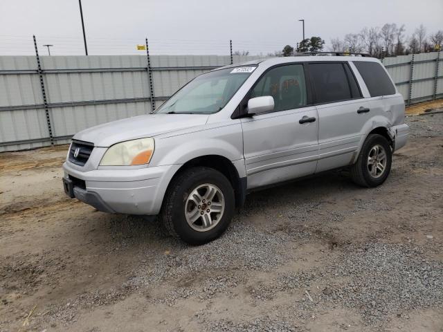 HONDA PILOT EXL 2004 with VIN 2HKYF18704H510365 - Photo from auction