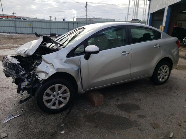 KIA RIO LX 2013 with VIN KNADM4A34D6153583 - Photo from auction