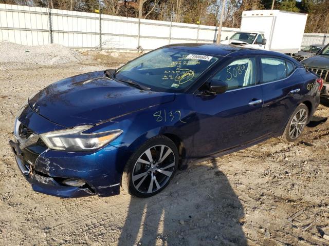 NISSAN MAXIMA 3.5 2017 with VIN 1N4AA6APXHC383879 - Photo from auction