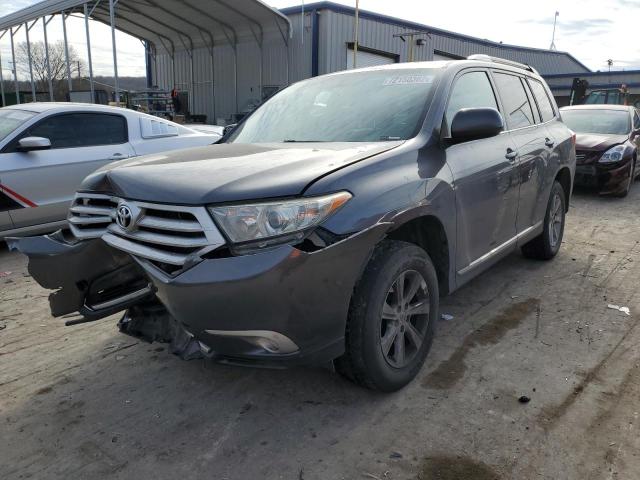 TOYOTA HIGHLANDER 2012 with VIN 5TDBK3EH3CS160510 - Photo from auction