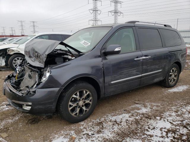 KIA SEDONA EX 2014 with VIN KNDMH4C72E6546863 - Photo from auction