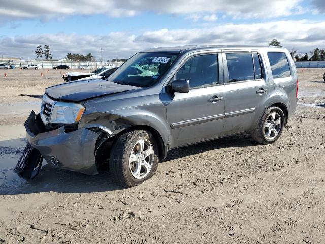 HONDA PILOT EXL 2013 with VIN 5FNYF3H57DB034334 - Photo from auction
