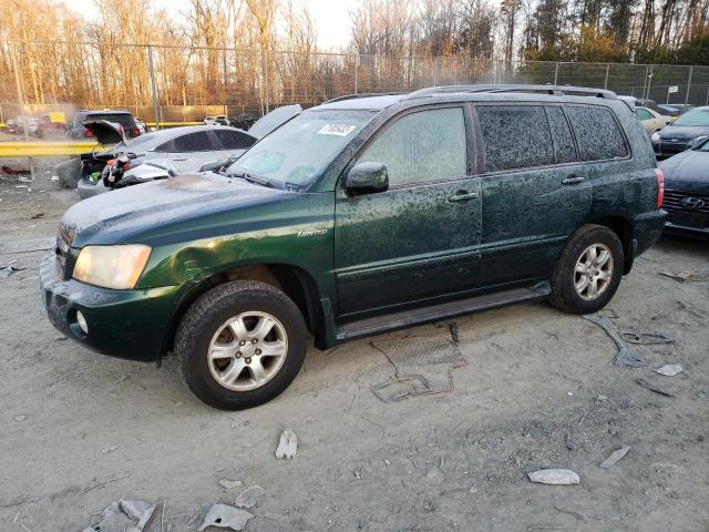 TOYOTA HIGHLANDER 2003 with VIN JTEHF21A830138793 - Photo from auction