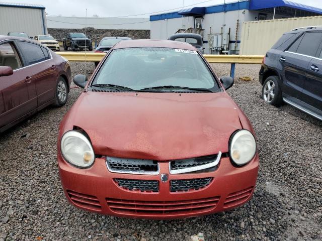 Photo 5 from auction – 2005 DODGE NEON SXT with VIN 1B3ES56C25D160056