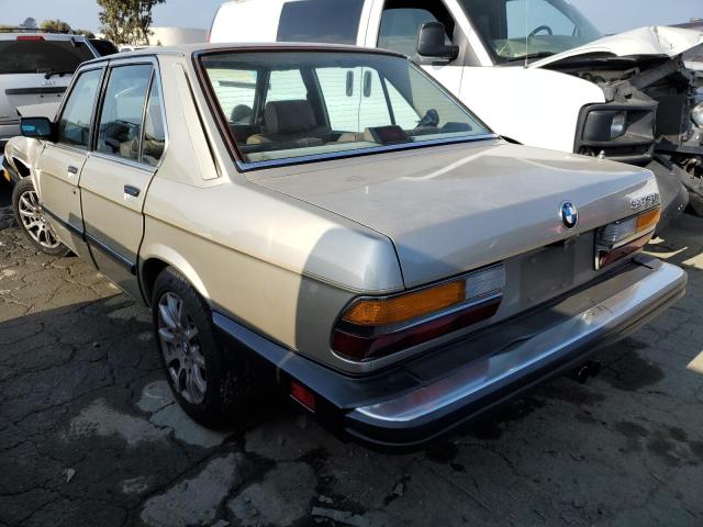 Photo 2 from auction – 1986 BMW 535 I with VIN WBADC7402G0963050