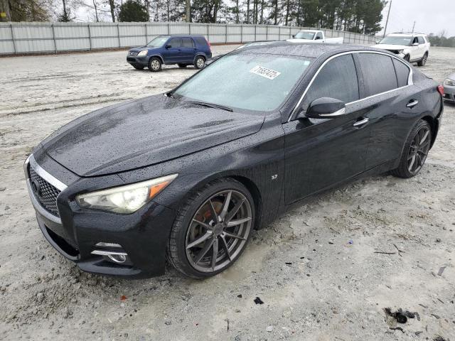 INFINITI Q50 BASE 2014 with VIN JN1BV7AP8EM687035 - Photo from auction