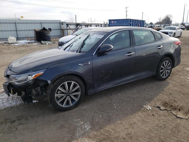 KIA OPTIMA EX 2019 with VIN 5XXGU4L10KG374818 - Photo from auction