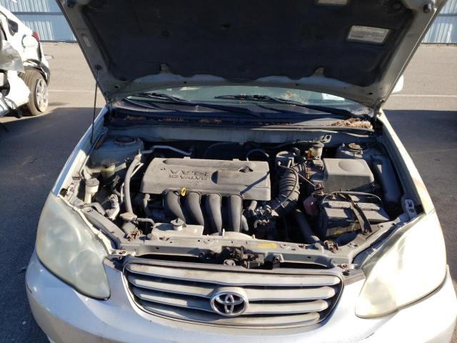 Photo 11 from auction – 2003 TOYOTA COROLLA with VIN 2T1BR32EX3C104627