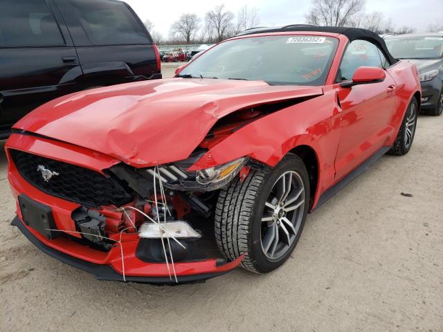 FORD MUSTANG 2015 with VIN 1FATP8UH7F5371844 - Photo from auction
