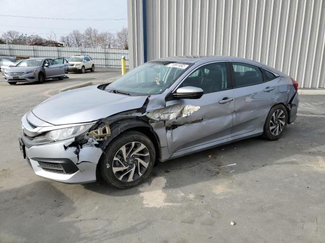 HONDA CIVIC EX 2018 with VIN 2HGFC2F76JH532126 - Photo from auction