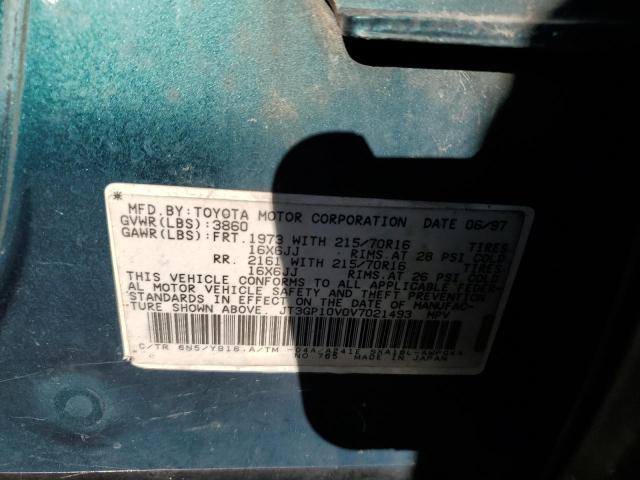 Photo 14 from auction – 1997 TOYOTA RAV4 with VIN JT3GP10V0V7021493