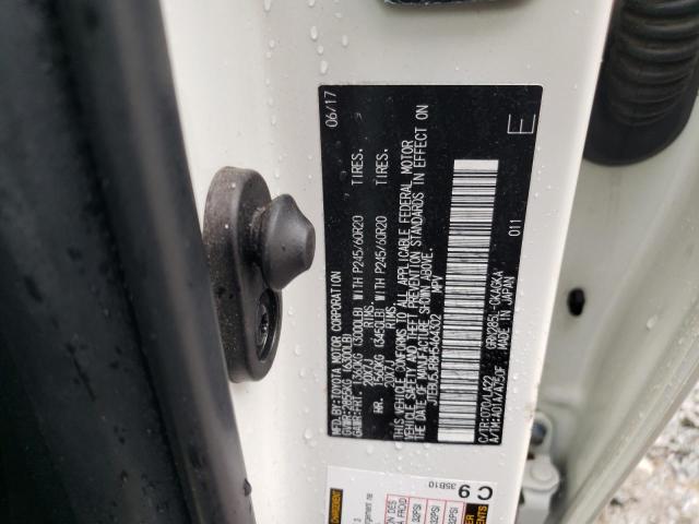 Photo 14 from auction – 2017 TOYOTA 4RUNNER SR with VIN JTEBU5JR8H5464302