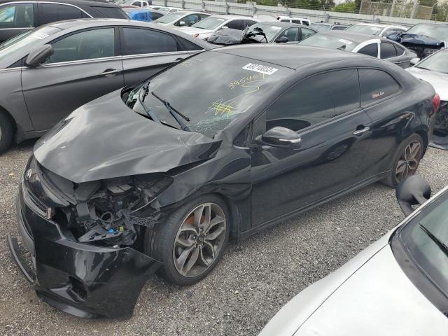 KIA FORTE SX 2015 with VIN KNAFZ6A35F5390680 - Photo from auction