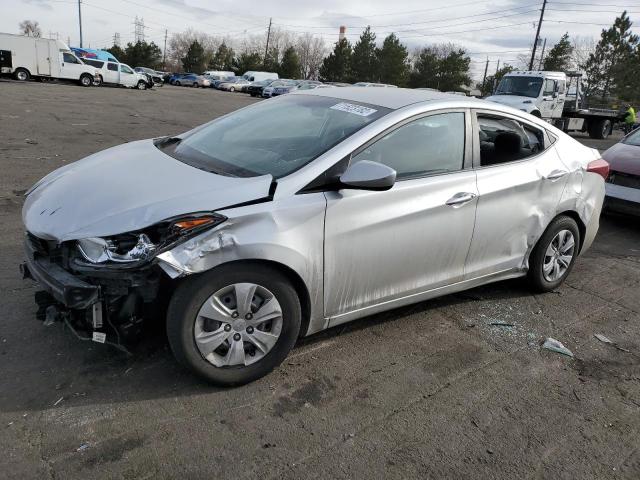 HYUNDAI ELANTRA SE 2016 with VIN 5NPDH4AE3GH679397 - Photo from auction