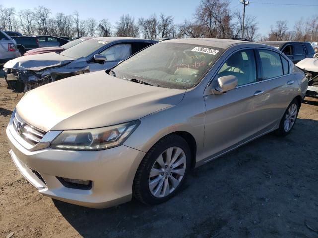 HONDA ACCORD EXL 2014 with VIN 1HGCR3F84EA021597 - Photo from auction
