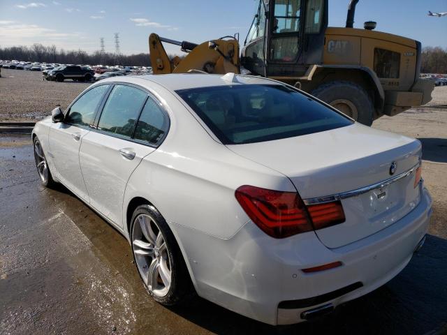 Photo 2 from auction – 2015 BMW 750 I with VIN WBAYA8C55FD825617