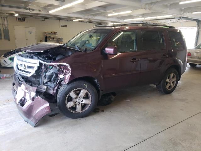 HONDA PILOT EXL 2011 with VIN 5FNYF3H6XBB052798 - Photo from auction