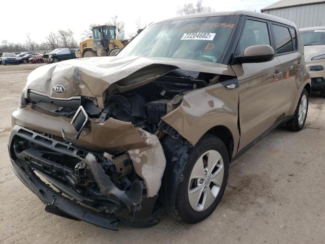 KIA SOUL 2014 with VIN KNDJN2A23E7003412 - Photo from auction