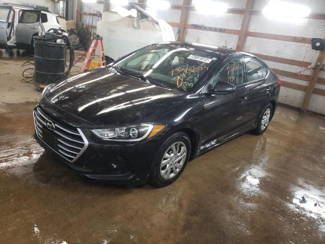 HYUNDAI ELANTRA SE 2017 with VIN 5NPD74LF5HH134604 - Photo from auction