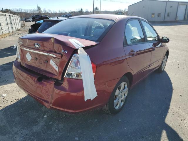 Photo 4 from auction – 2009 KIA SPECTRA EX with VIN KNAFE222695653337
