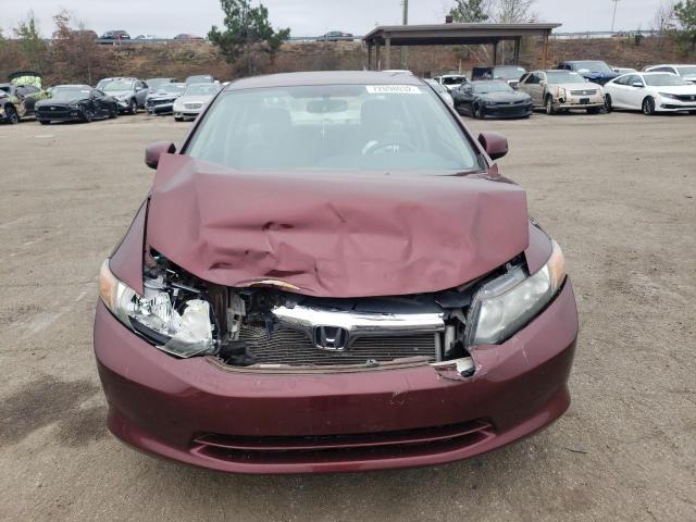 Photo 5 from auction – 2012 HONDA CIVIC LX with VIN 19XFB2F51CE351157
