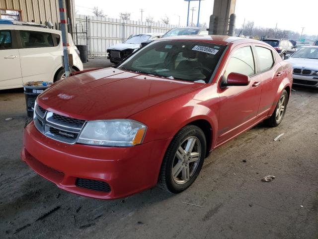 DODGE AVENGER SX 2012 with VIN 1C3CDZCB6CN185203 - Photo from auction