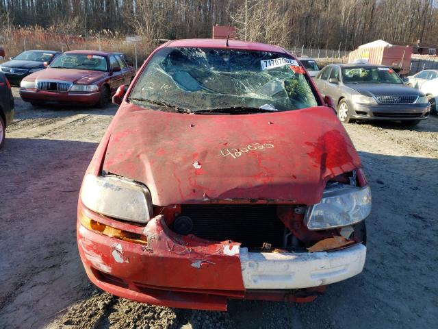 Photo 5 from auction – 2005 CHEVROLET AVEO BASE with VIN KL1TD52675B375287