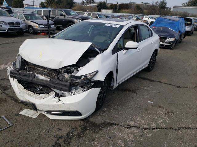 HONDA CIVIC EX 2014 with VIN 19XFB2F86EE262746 - Photo from auction