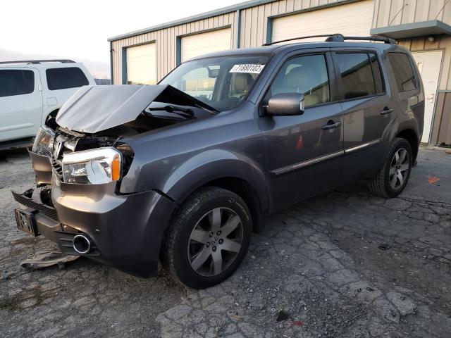 HONDA PILOT TOUR 2015 with VIN 5FNYF4H96FB040959 - Photo from auction