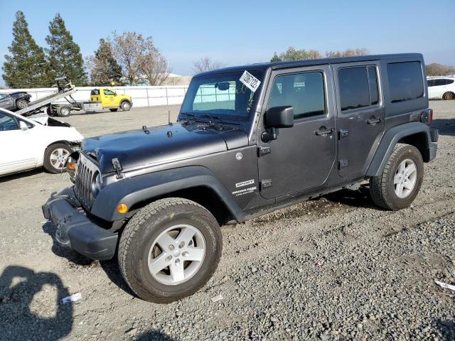 JEEP WRANGLER U 2018 with VIN 1C4BJWDG7JL866293 - Photo from auction
